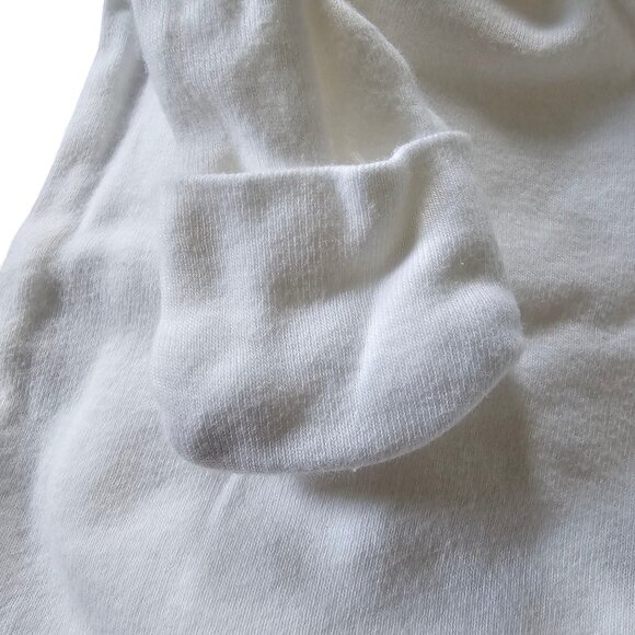 Carter’s Just One You Newborn White Longsleeve Onesies – Set of 3 Baby Basics - Picture 4 of 5